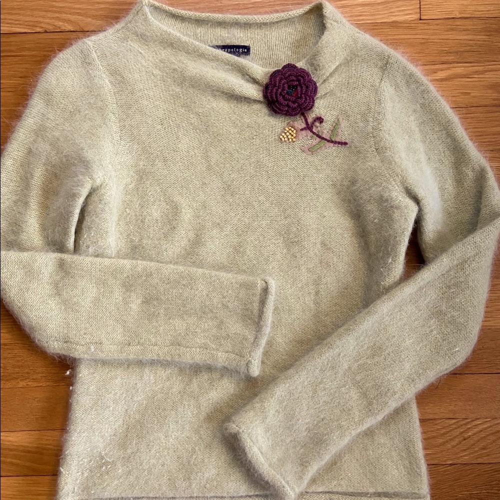 Anthropologie Angora Sweater